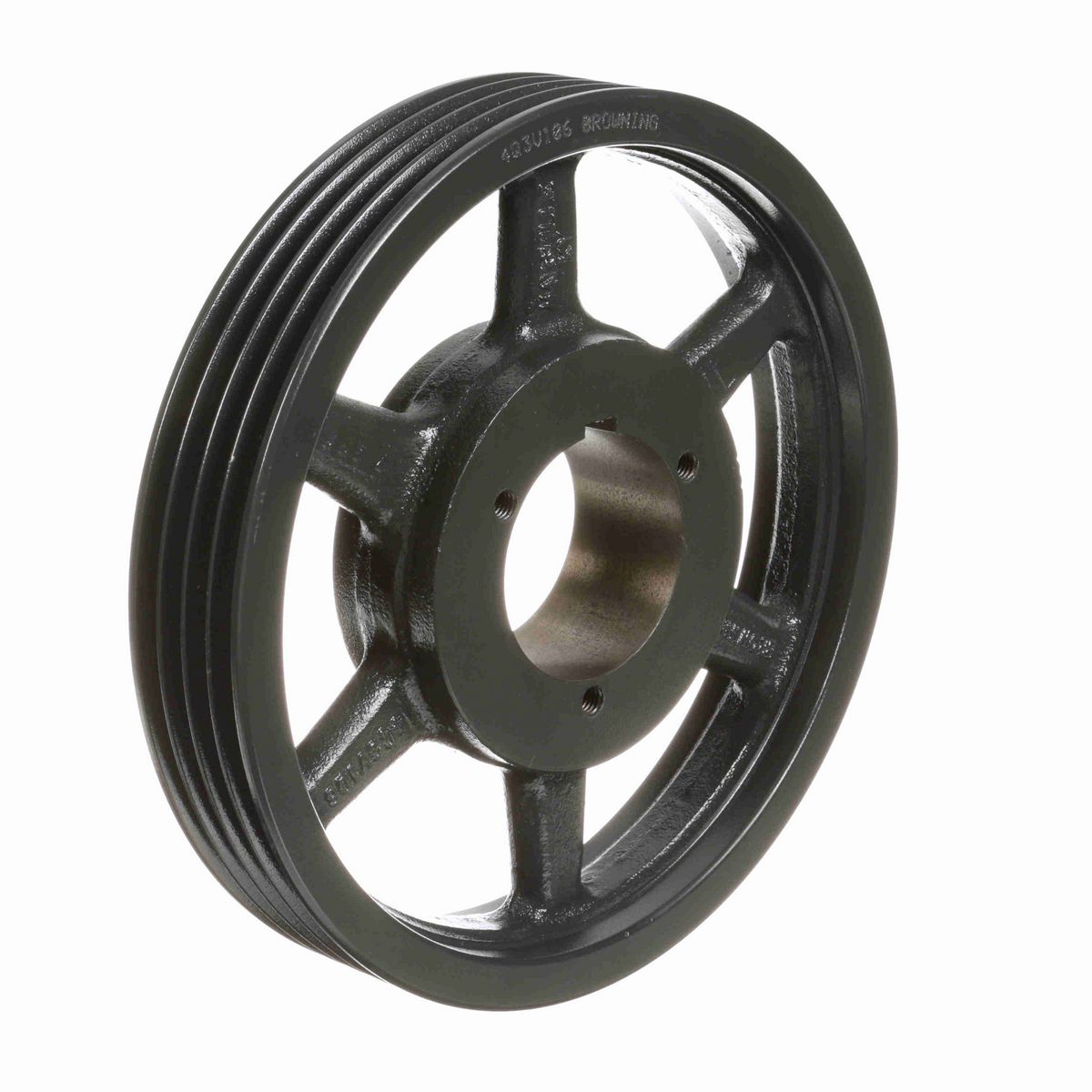 Browning 4 Groove Cast Iron Bushed Bore Multiple Sheave - 4Q3V106
