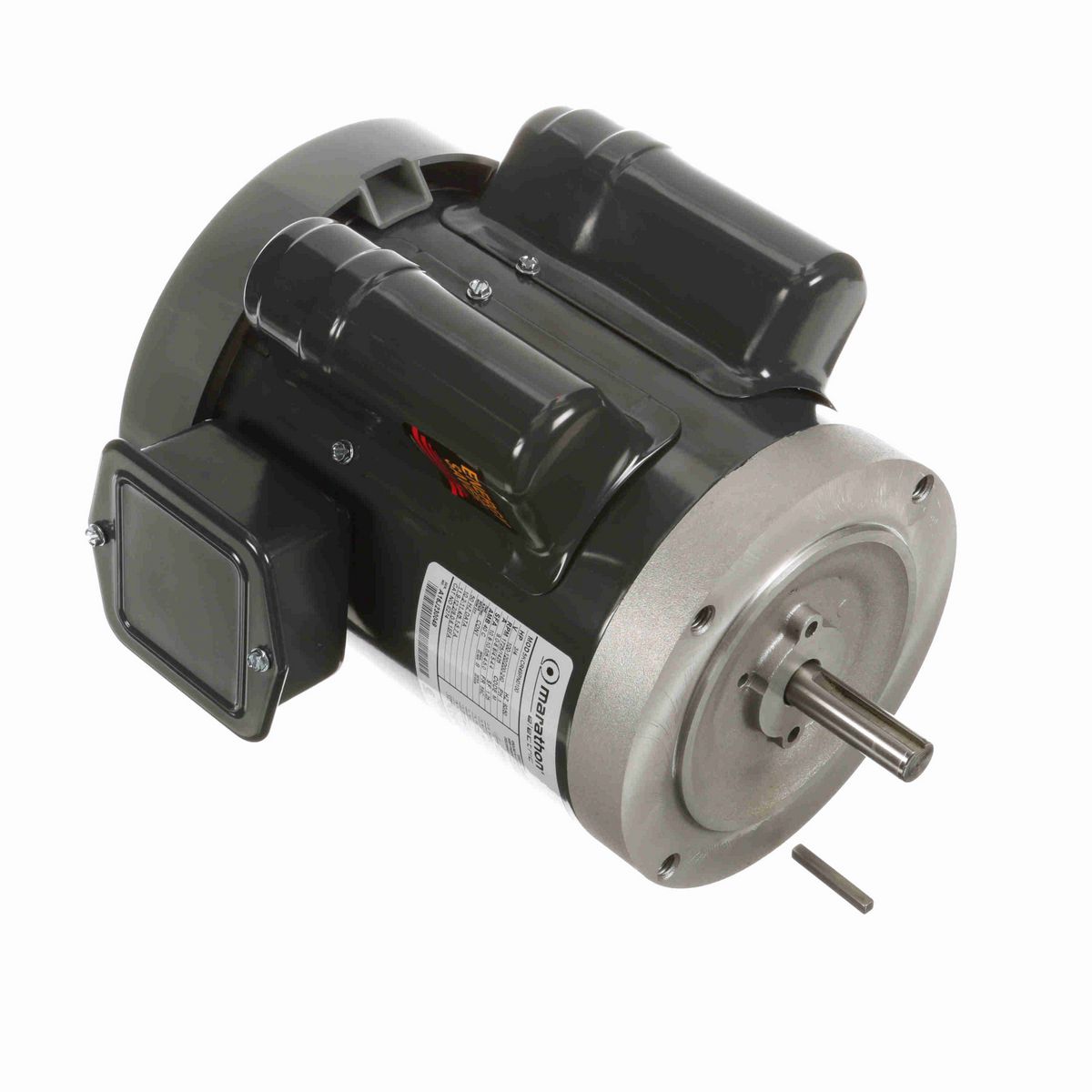LEESON General Purpose Motor, 0.75 HP, 1 Ph, 60 Hz, 100-120/200-240 V, 1800 RPM, 56C Frame, TEFC - E274