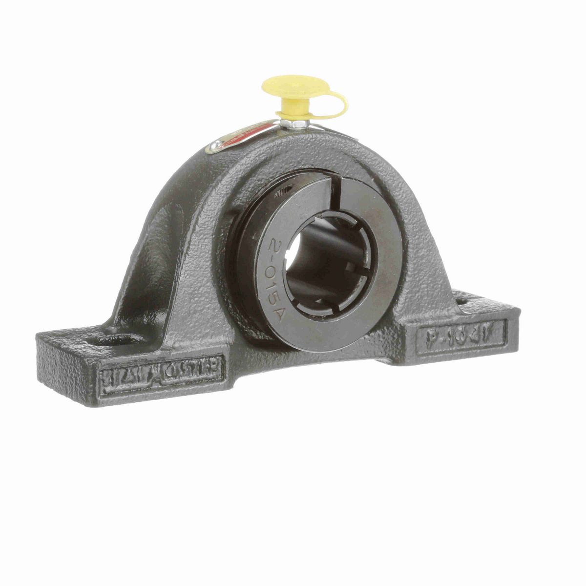 Sealmaster Mounted Cast Iron Two Bolt Low Base Pillow Block Ball Bearing - 52100 Bearing Steel, Black Oxided - Concentric Lock - NPL-19T