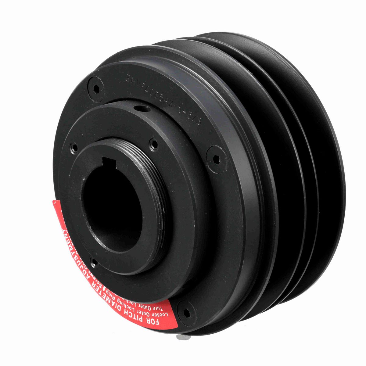 Browning 2 Groove Cast Iron Finished Bore Multiple Variable Pitch Sheave - 2MVP40B54X 1 5/8