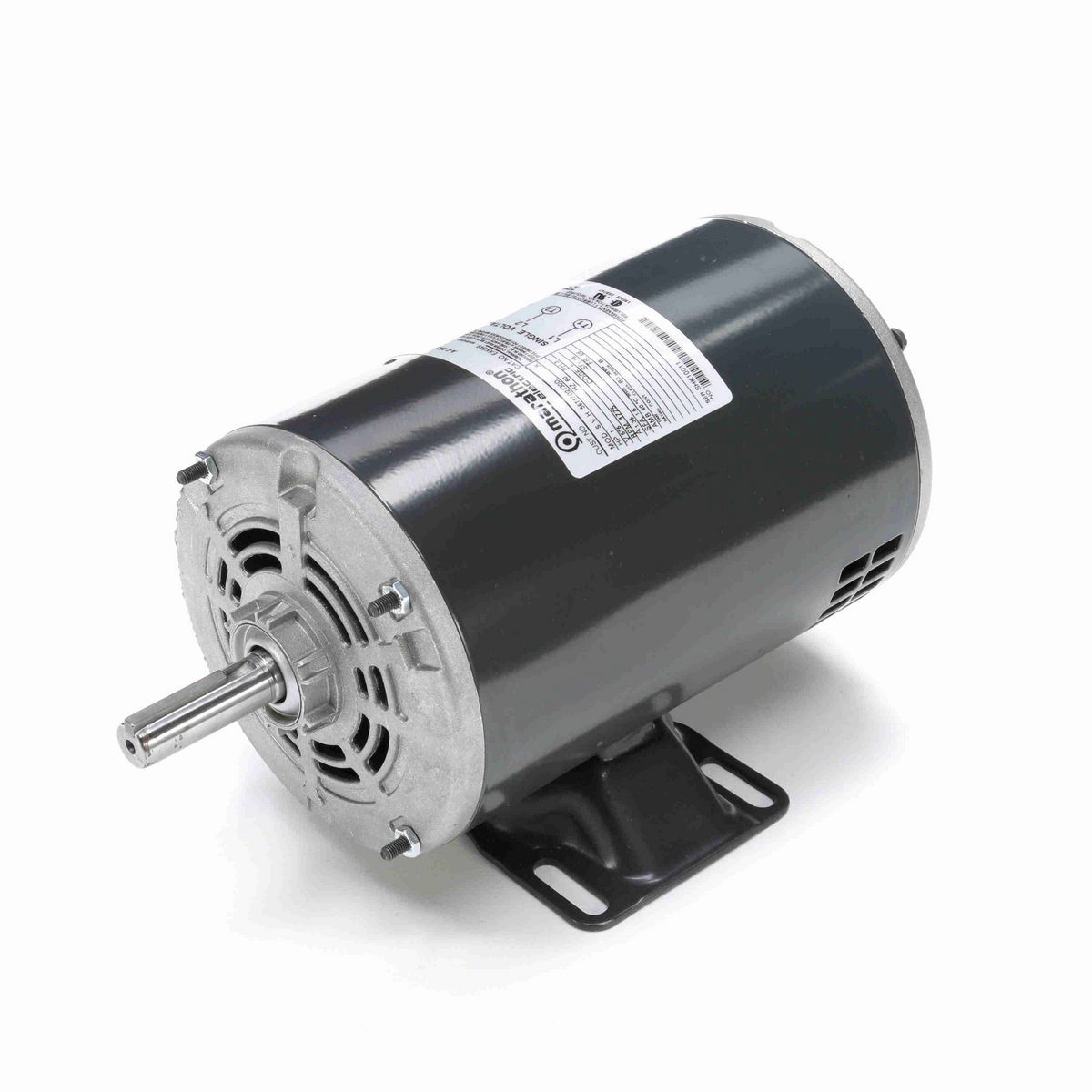 LEESON General Purpose Motor, 1 HP, 3 Ph, 60 Hz, 575 V, 1800 RPM, 56 Frame, DP - K049