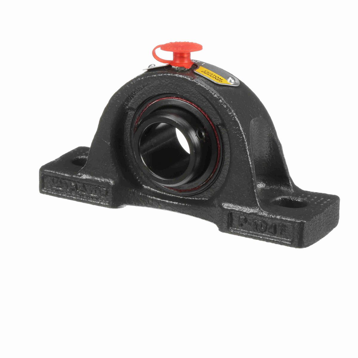 Sealmaster Mounted Cast Iron Two Bolt Low Base Pillow Block Ball Bearing - 52100 Bearing Steel, Black Oxided - Setscrew Lock - High Temperature - NPL-16 HT