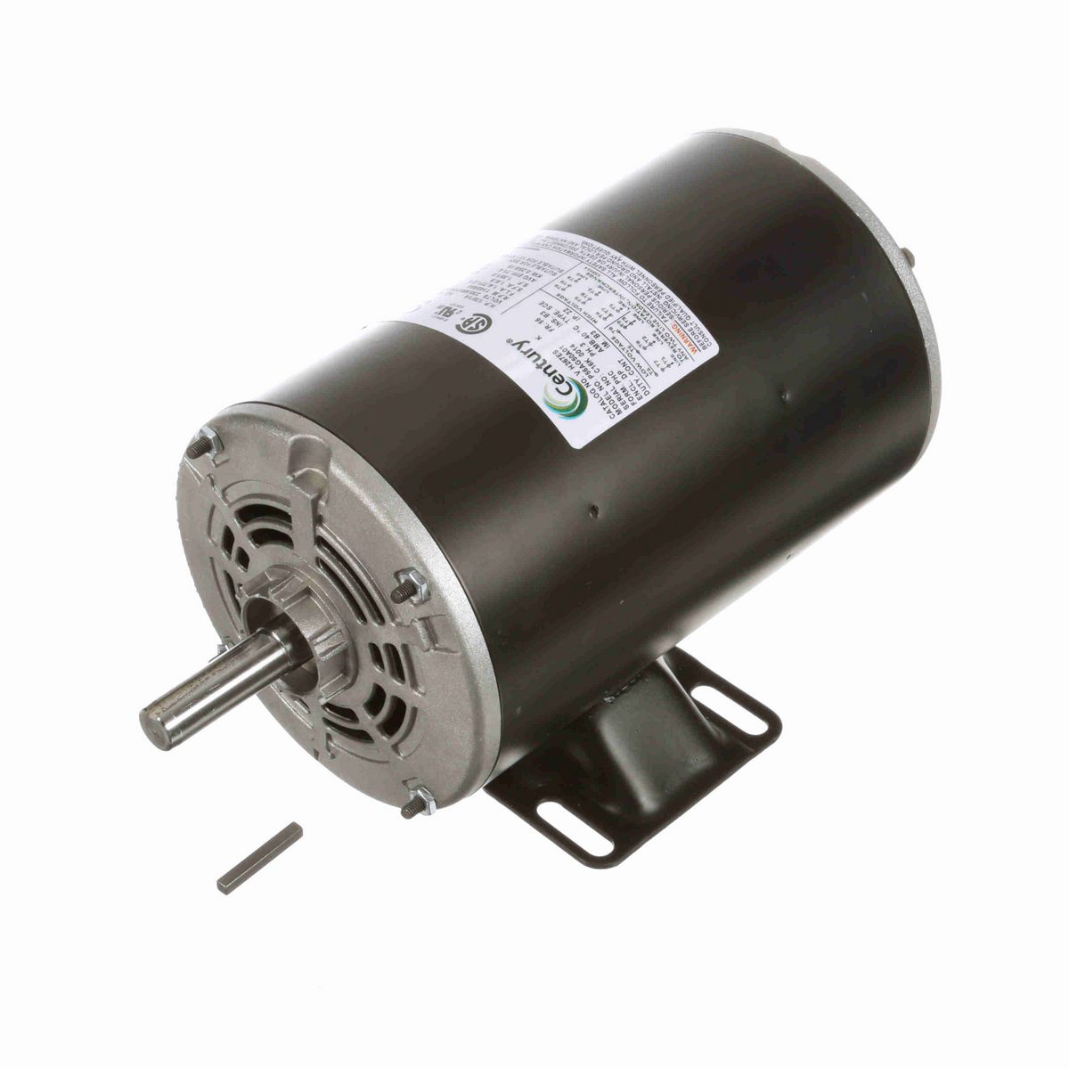 Century General Purpose Motor, 1/3 HP, 3 Ph, 60/50 Hz, 230/460 V, 1200 RPM, 56None Frame, DP - H267ES