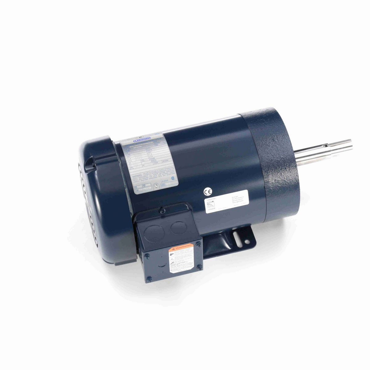 LEESON Close-Coupled Pump Motor, 1.50 HP, 3 Ph, 60 Hz, 230/460 V, 1800 RPM, 145JM Frame, TEFC - GT3104