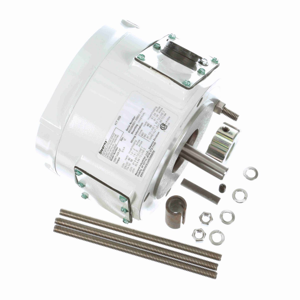 LEESON BRAKE KIT - NEMA 4X,IP55,3 LB/FT - A909