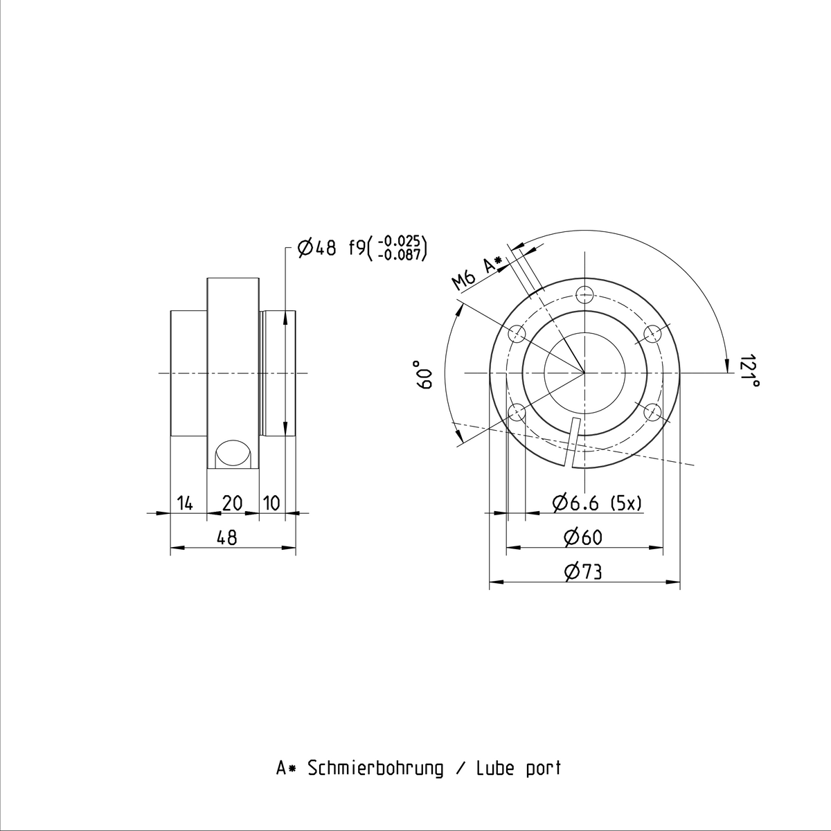 Одинарная гайка с регулируемым предварительным натягом Bosch Rexroth SEM-E-S 32X5LX3,5-4 [R155231004]