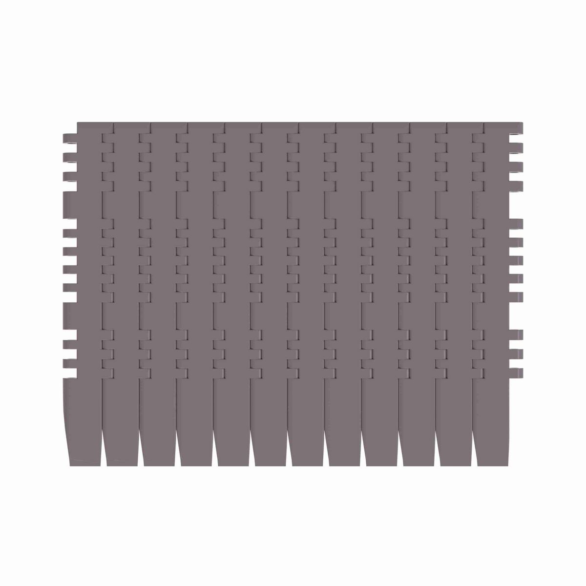 Rexnord 7705DTS Straight Running DTS®, Material: Brown High Performance, Width: 7.5in, Pitch: 1in - 81413922