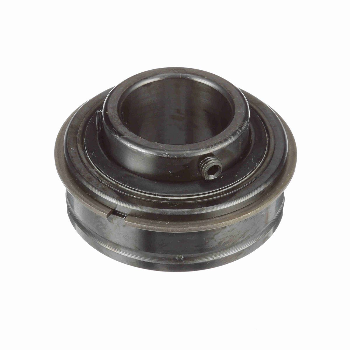 Sealmaster Mounted Insert Only Ball Bearing - 52100 Bearing Steel, Black Oxided - Setscrew Lock - ER-206