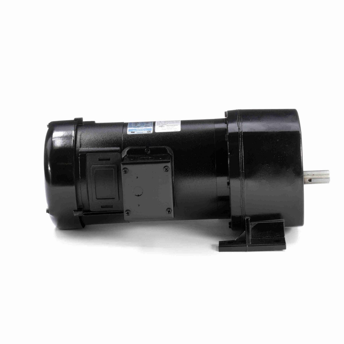 LEESON Parallel Shaft Gearmotor, 0.50 HP, 12 V, 42 RPM, 48Y Frame, TEFC - 108731.00
