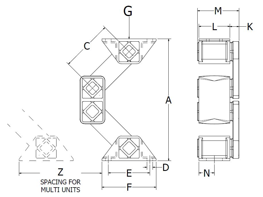 RunRight® Oscillating Mounts - Type RSC 15 to 45 Timken 68514478499