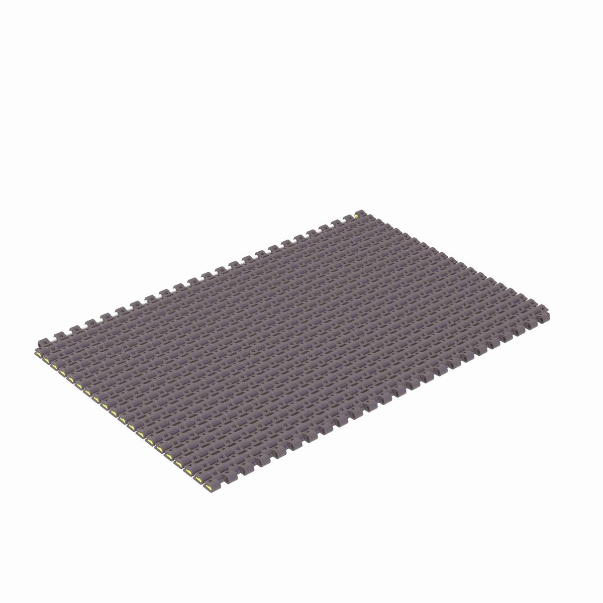 Rexnord 1506 Straight Running Flush Grid, Material: Brown High Performance, Width: 30in, Pitch: 15mm - HP1506-30