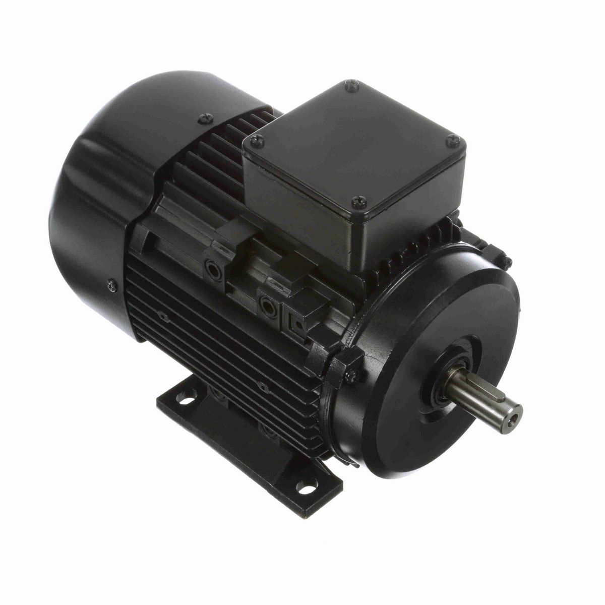 LEESON Aluminium Motor, 1 & 1 HP, 3 Ph, 60 & 50 Hz, 230/460 & 200/400 V, 1800 & 1500 RPM, 80 Frame, TEFC - R313A