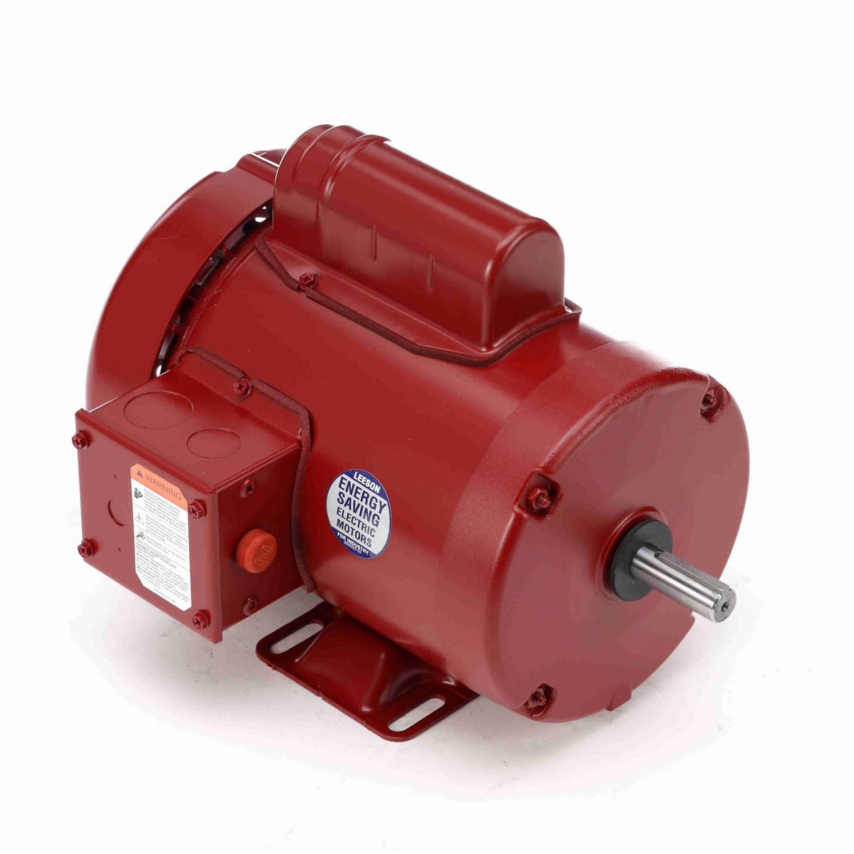 LEESON Agricultural Motor, 1 HP, 1 Ph, 60 Hz, 115/230 V, 1800 RPM, 56 Frame, TEFC - 110088.00