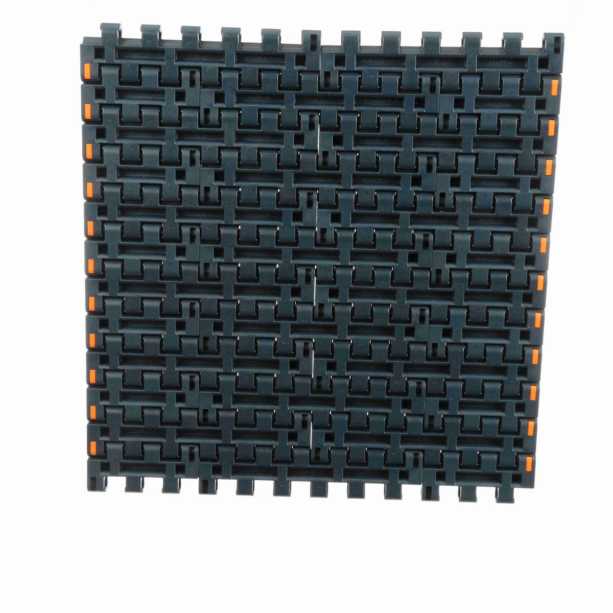 System Plast 2252FT Straight Running Solid Top, Material: NG evo (Gray Blue), Width: 12in, Pitch: 1in - NGE2252FT-K1200