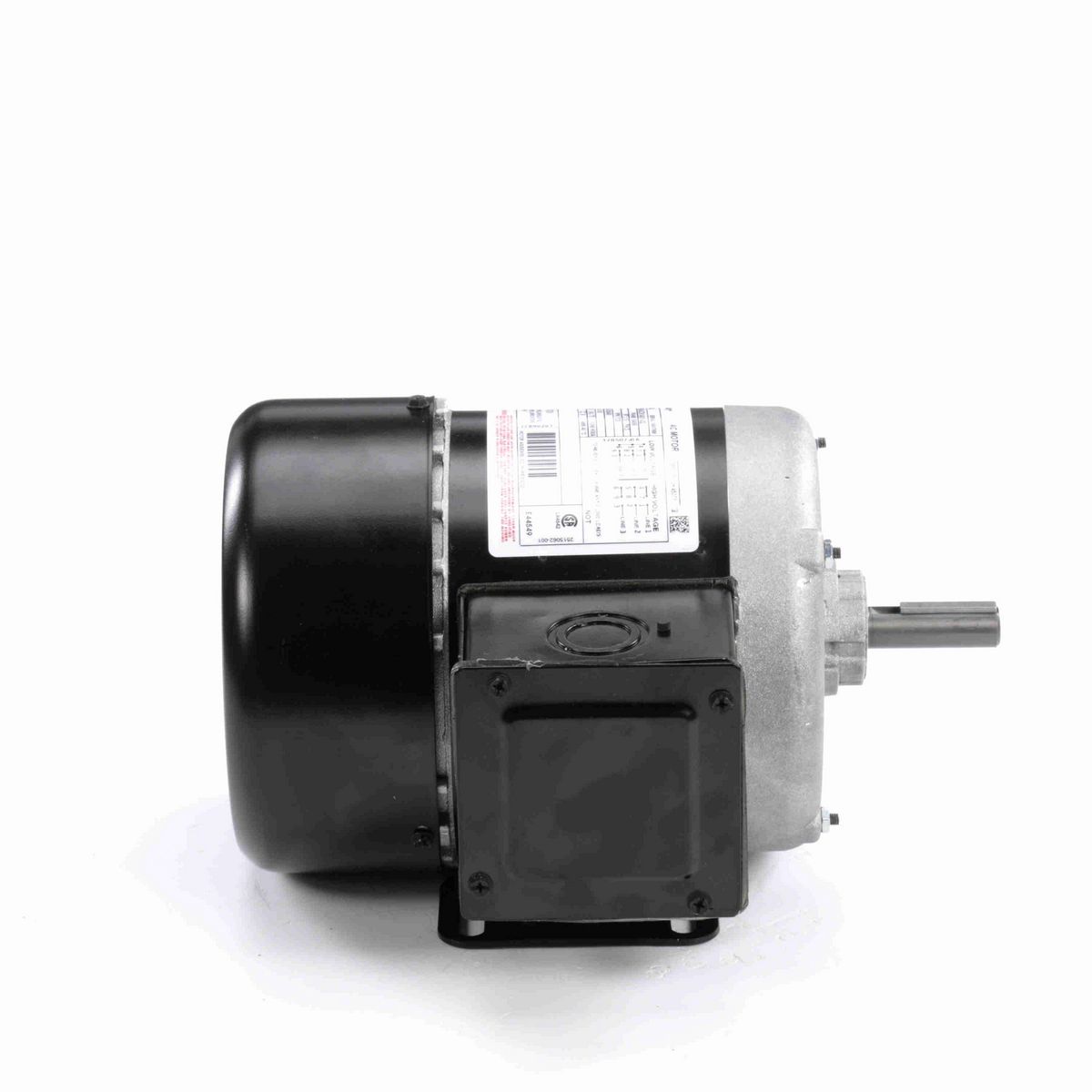 Century General Purpose Motor, 1/2 HP, 3 Ph, 60 Hz, 208-230/460 V, 1800 RPM, BA56 Frame, TEFC - H868L