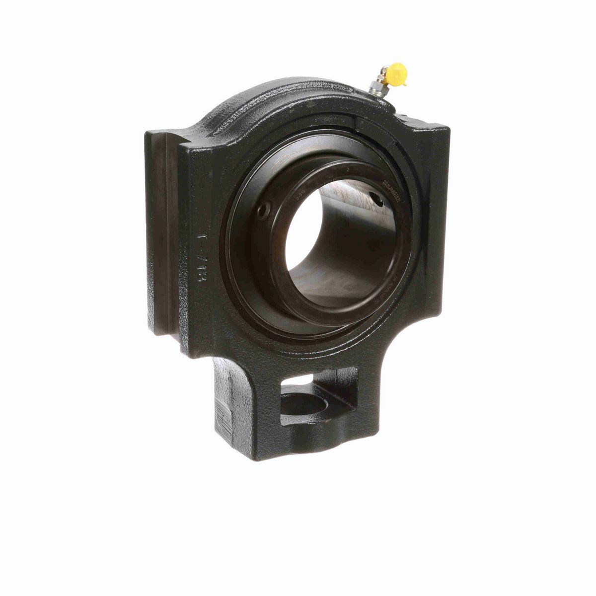 Sealmaster Mounted Cast Iron Wide Slot Take Up Ball Bearing - 52100 Bearing Steel, Black Oxided - Setscrew Lock - MST-63