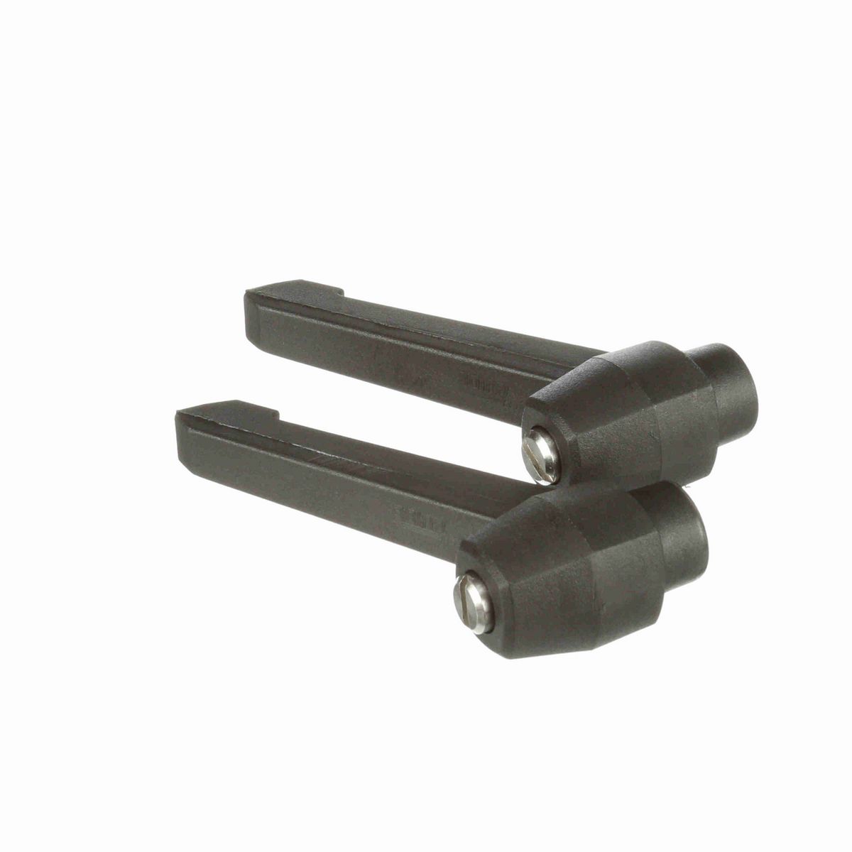 System Plast Ratchet Handle (Female); Thread: M10 x 1.5, Handle Length: 3.13-in, Color: Black - RH-30-BK-FSM10