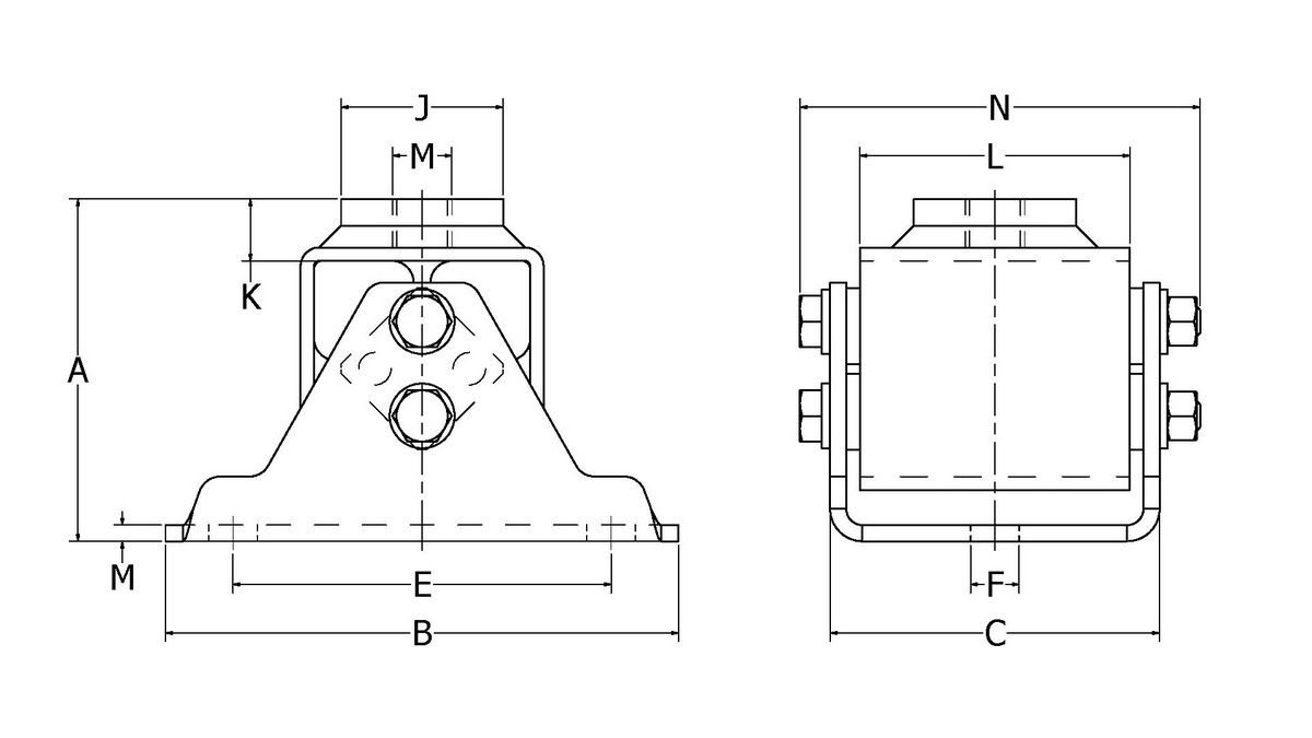 RunRight® Anti-Vibration Mounting - Type RAV Timken 68514463661