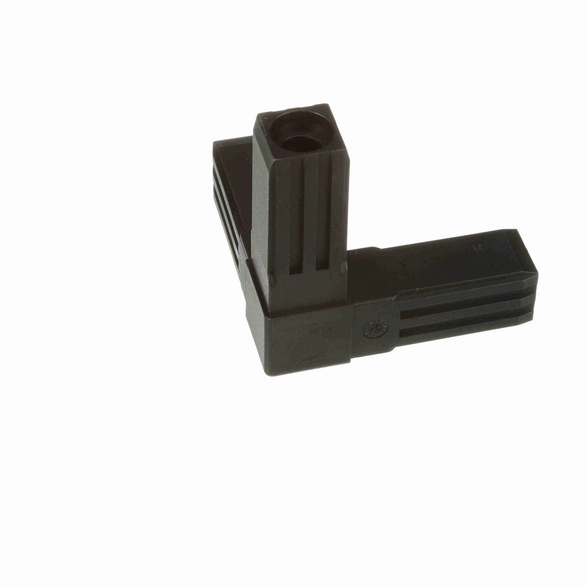 System Plast Corner Joint, 3-Way, Plastic, Steel Reinforced - SF-C3PR-BK