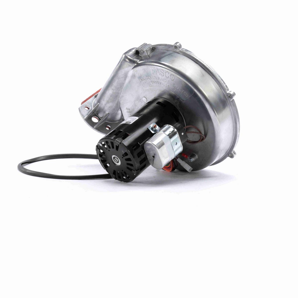 FASCO Round Outlet Permanent Split Capacitor OEM Replacement Draft Inducer Blower, 208-230 Volts, Flange: Yes - A273