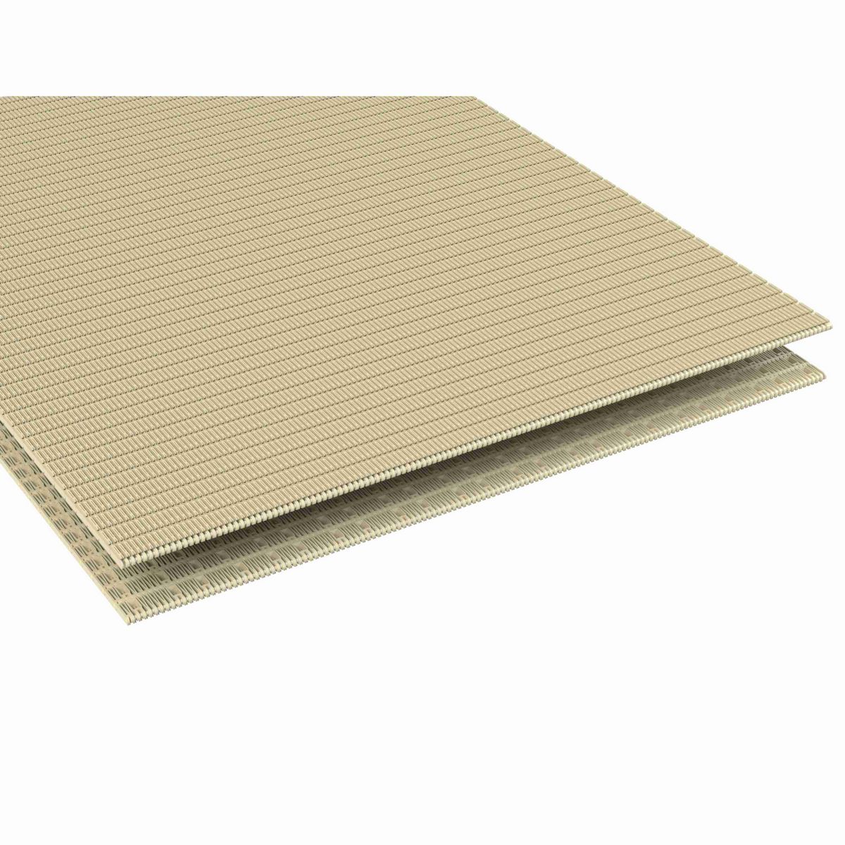 Rexnord 5997 Straight Running Raised Rib, Material: Beige High Temperature, Width: 96in, Pitch: 2.25in - HT5997-96