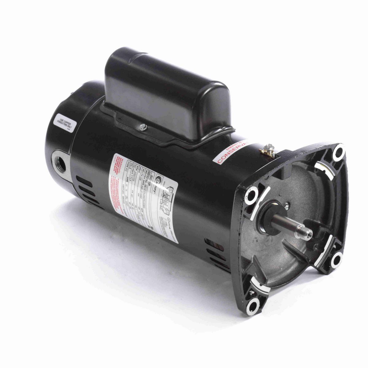 Century Pool Pump Motor, 1.0/.17 HP, 1 Ph, 60 Hz, 230 V, 3600 RPM, 48Y Frame, ODP - SQS1102R