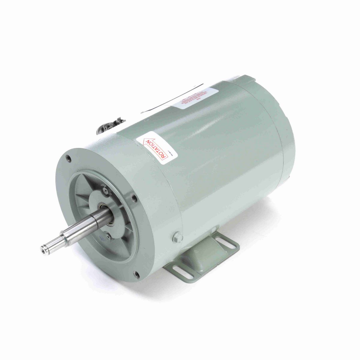 LEESON General Purpose Farm Duty Motor, 0.50 HP, 1 Ph, 60 Hz, 230 V, 3600 RPM, 56CZ Frame, TENV - 113939.00