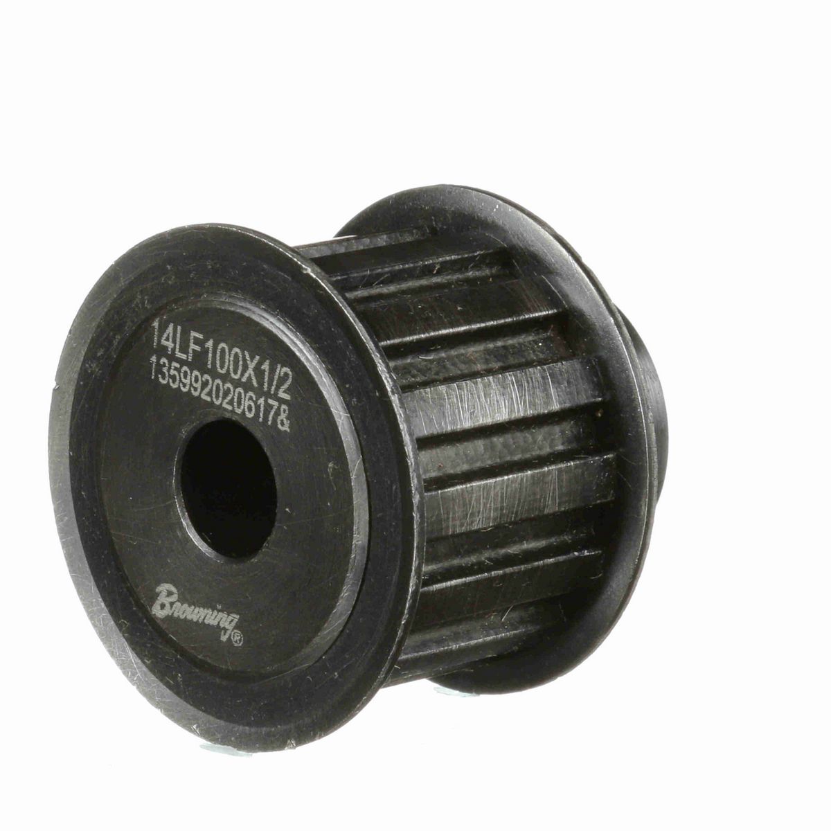 Browning Steel Finish Bore Gearbelt Pulley - 14LF100X1/2