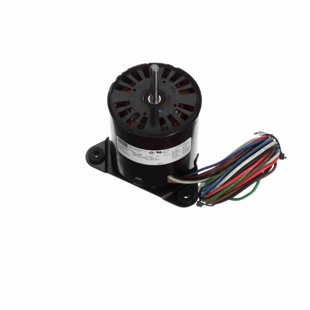 FASCO OEM Replacement Motor, 1/20 HP, 1 Ph, 60 Hz, 115/208-230 V, 1550/1350 RPM, 1 Speed, 3.3" Diameter, OAO - D1158