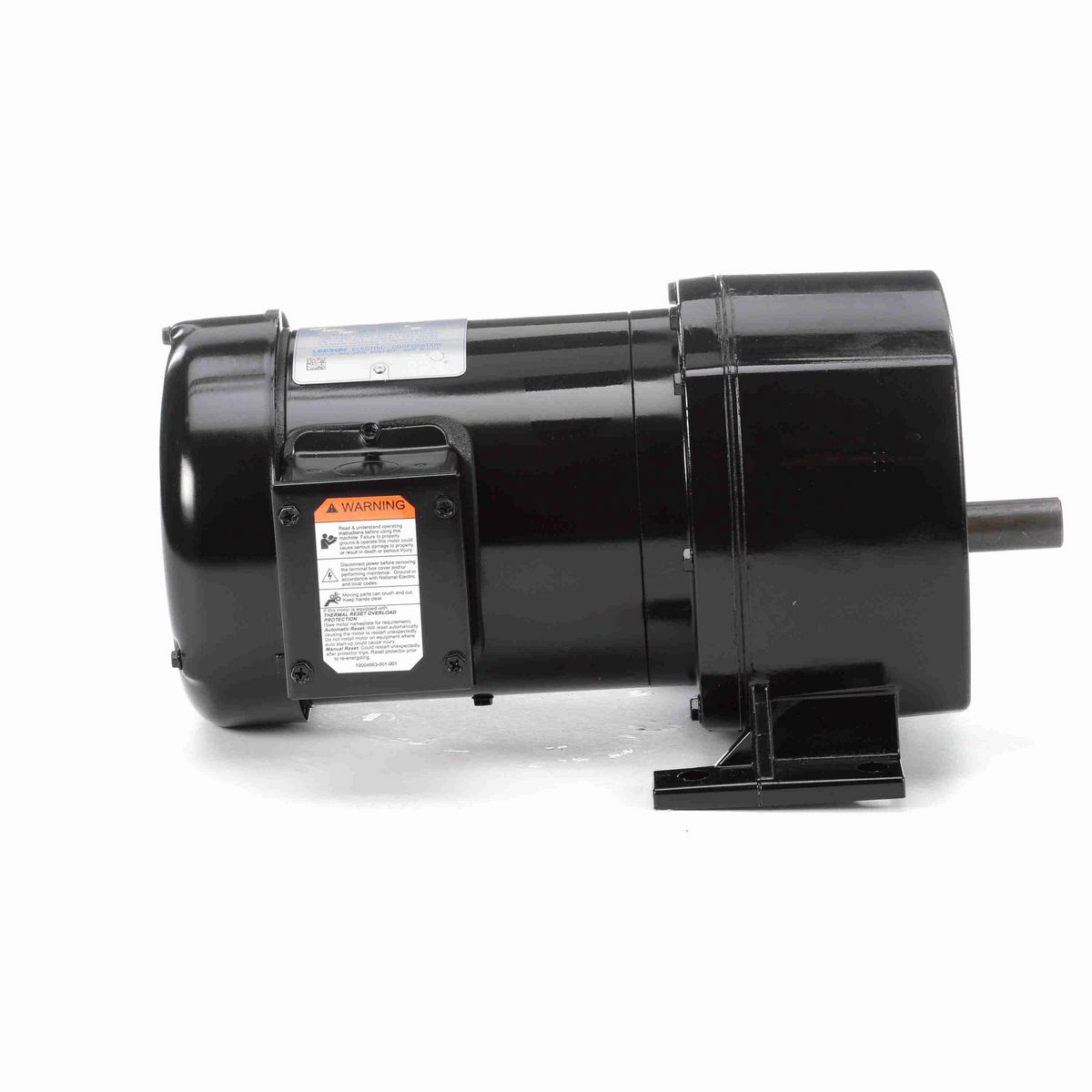 LEESON Parallel Shaft Gearmotor, 0.33 HP, 3 Ph, 60 Hz, 208-230/460 V, 26 RPM, 48Y Frame, TEFC - 107026.00