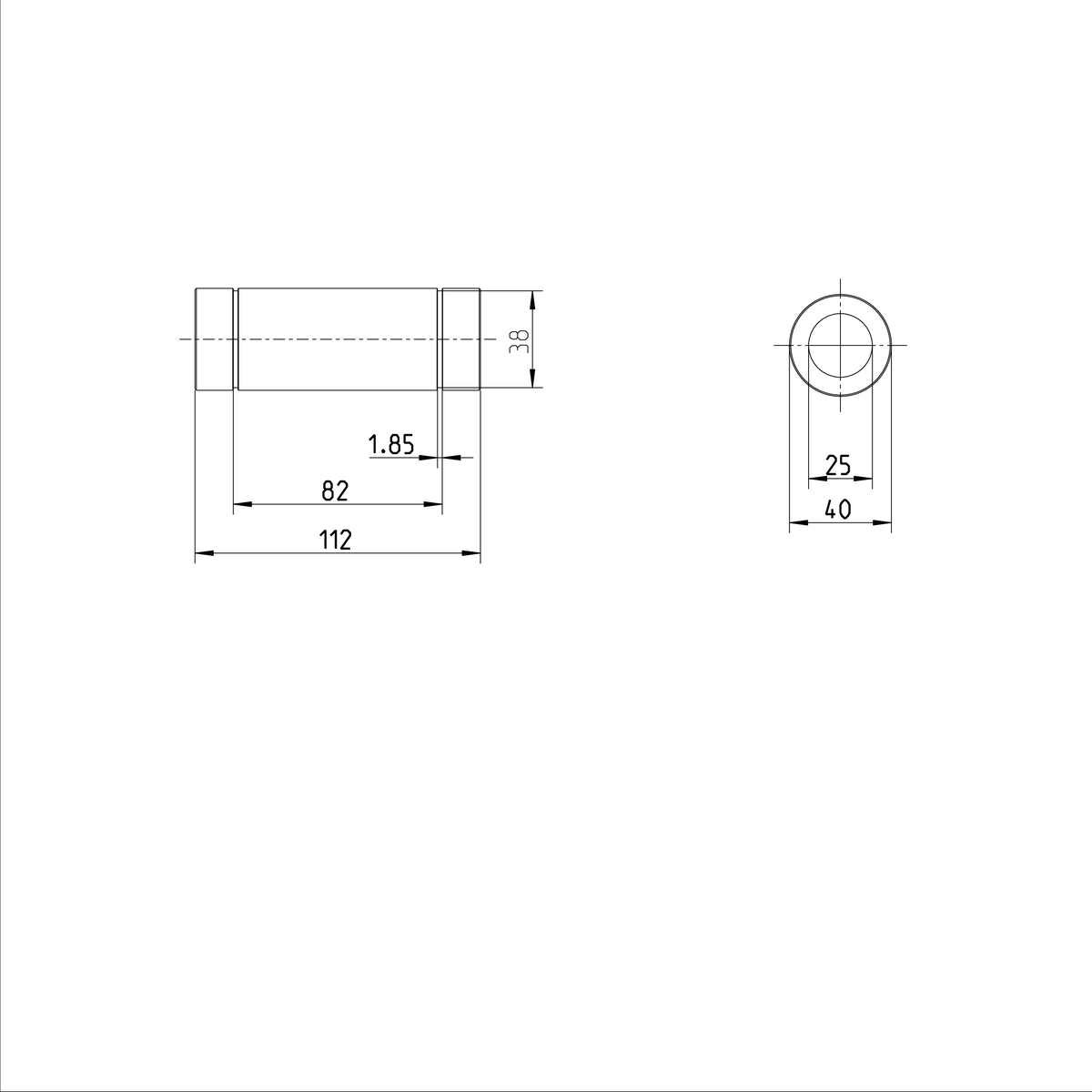 Стандартная линейная втулка Bosch Rexroth KBMT-25-DD-NR [R065022530]