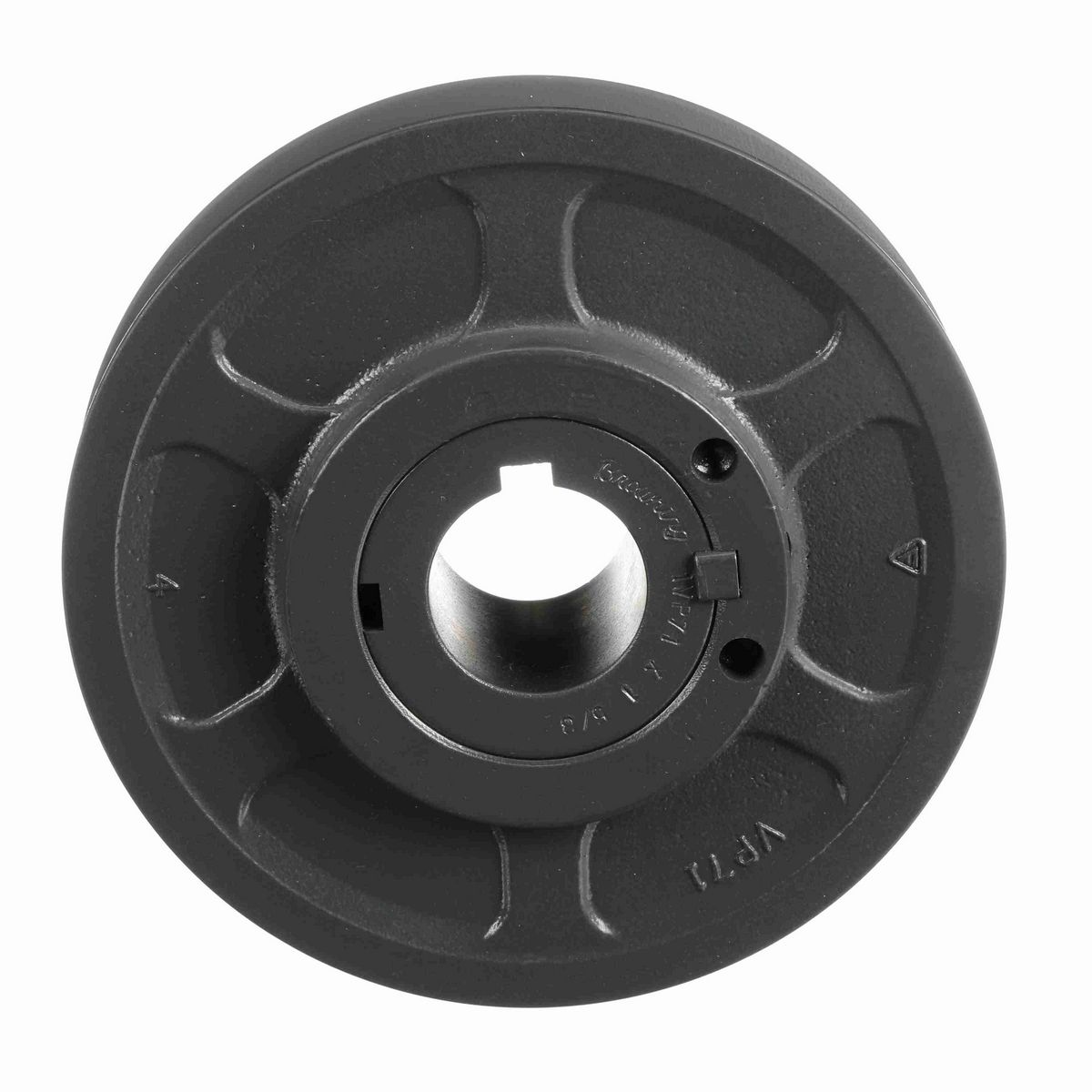 Browning 1 Groove Cast Iron Finish Bore FHP Variable Pitch Sheave - 1VP71X 1 5/8