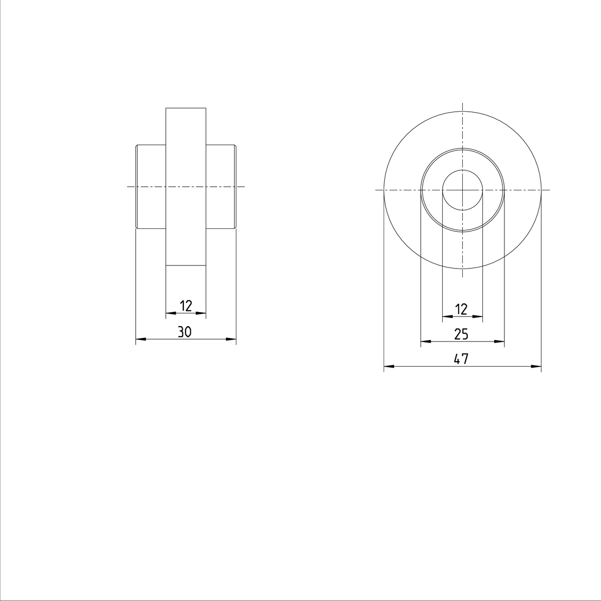 Вращающаяся линейная втулка с радиальным шарикоподшипником Bosch Rexroth KBRORD-12-DD [R066421200]