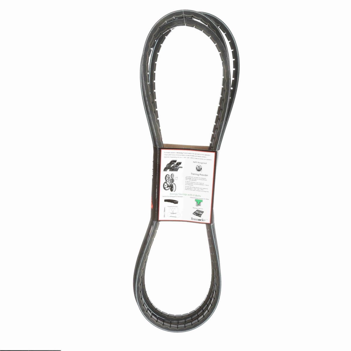 Browning EPDM Notched Belt 98% Efficient - 5VX1800