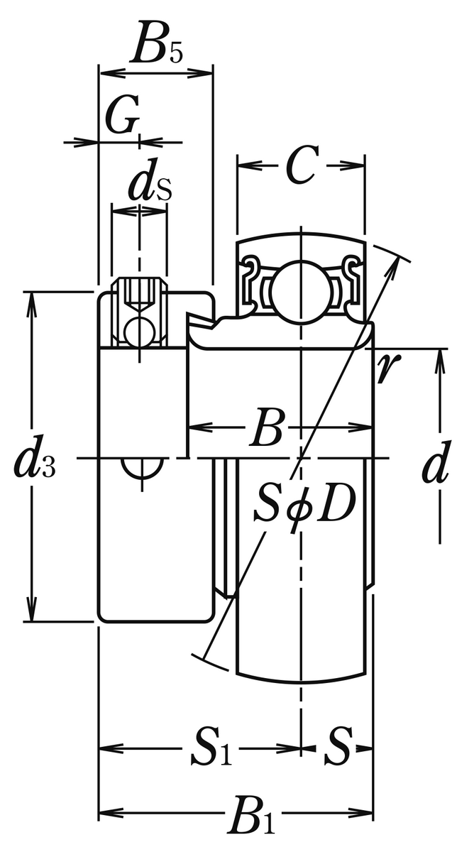 Посадочная втулка NSK AHX3222
