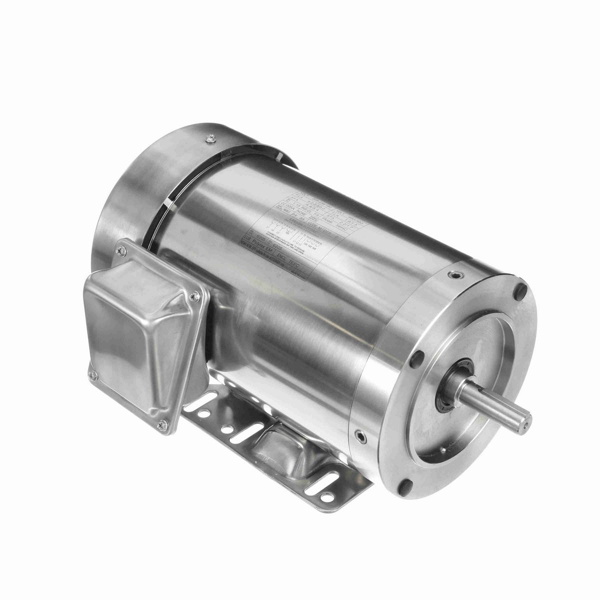 LEESON General Purpose Motor, 1.50 & 1 HP, 3 Ph, 60 & 50 Hz, 230/460 & 190/380 V, 3600 & 3000 RPM, 56HC Frame, TEFC - 191560.00