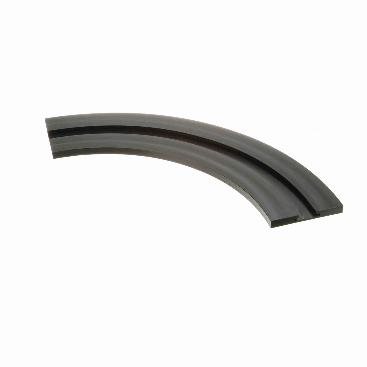 System Plast Tab Curve Track; Radius: 24-in, Series: VT-981, Height: 1-in , Track Width: 8-in , Material: NOLU-BR - VT-981-T-24-0750