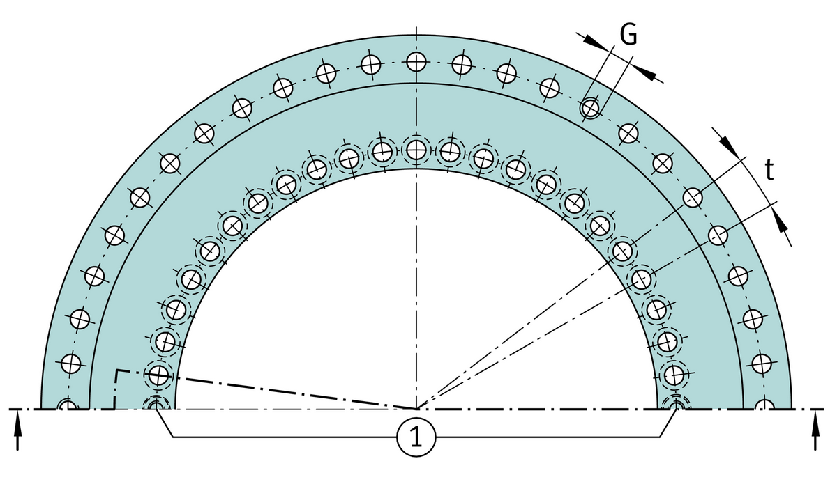 Упорно-радиальный роликоподшипник INA YRTCM395-XL