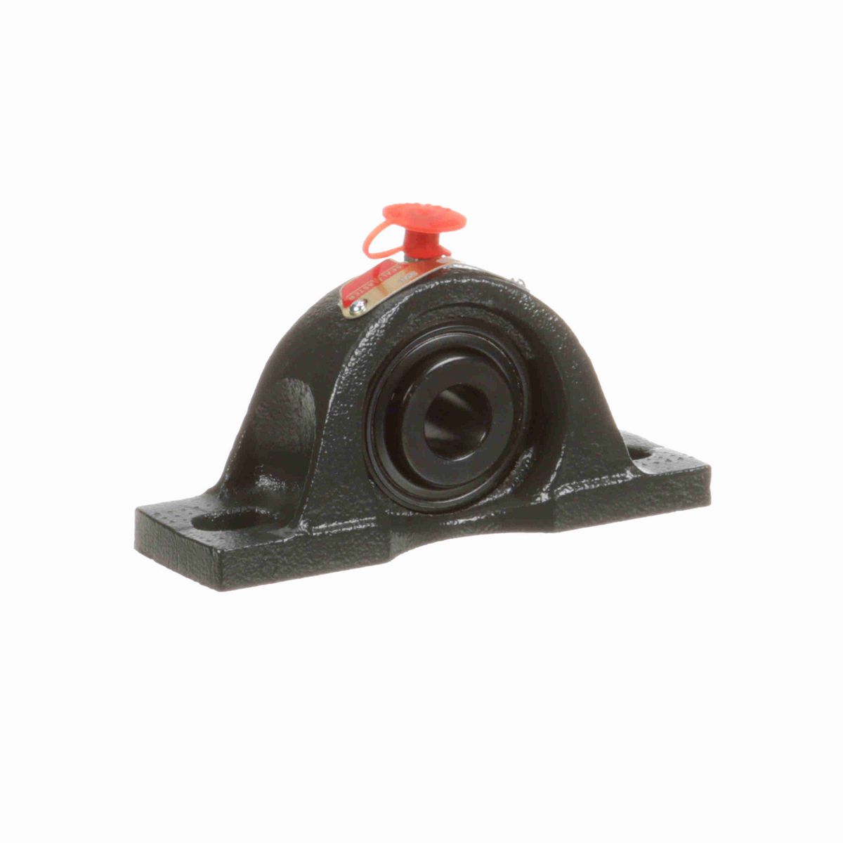 Sealmaster Mounted Cast Iron Two Bolt Low Base Pillow Block Ball Bearing - 52100 Bearing Steel, Black Oxided - Setscrew Lock - High Temperature - NPL-10 DBB