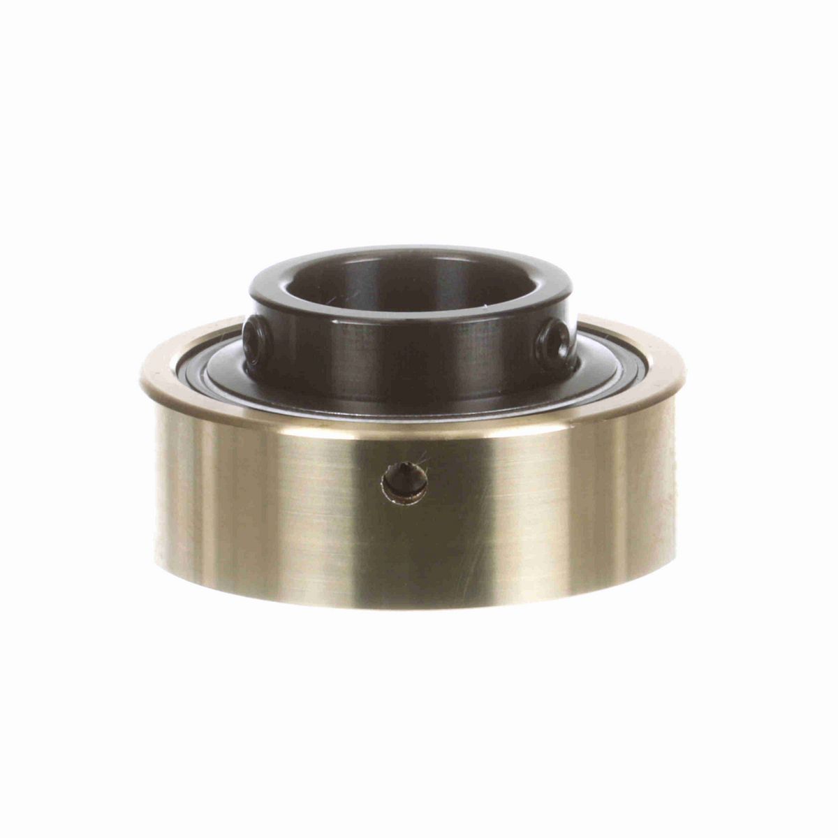 Sealmaster Mounted Insert Only Ball Bearing - 52100 Bearing Steel, Black Oxided - Setscrew Lock - AR-207