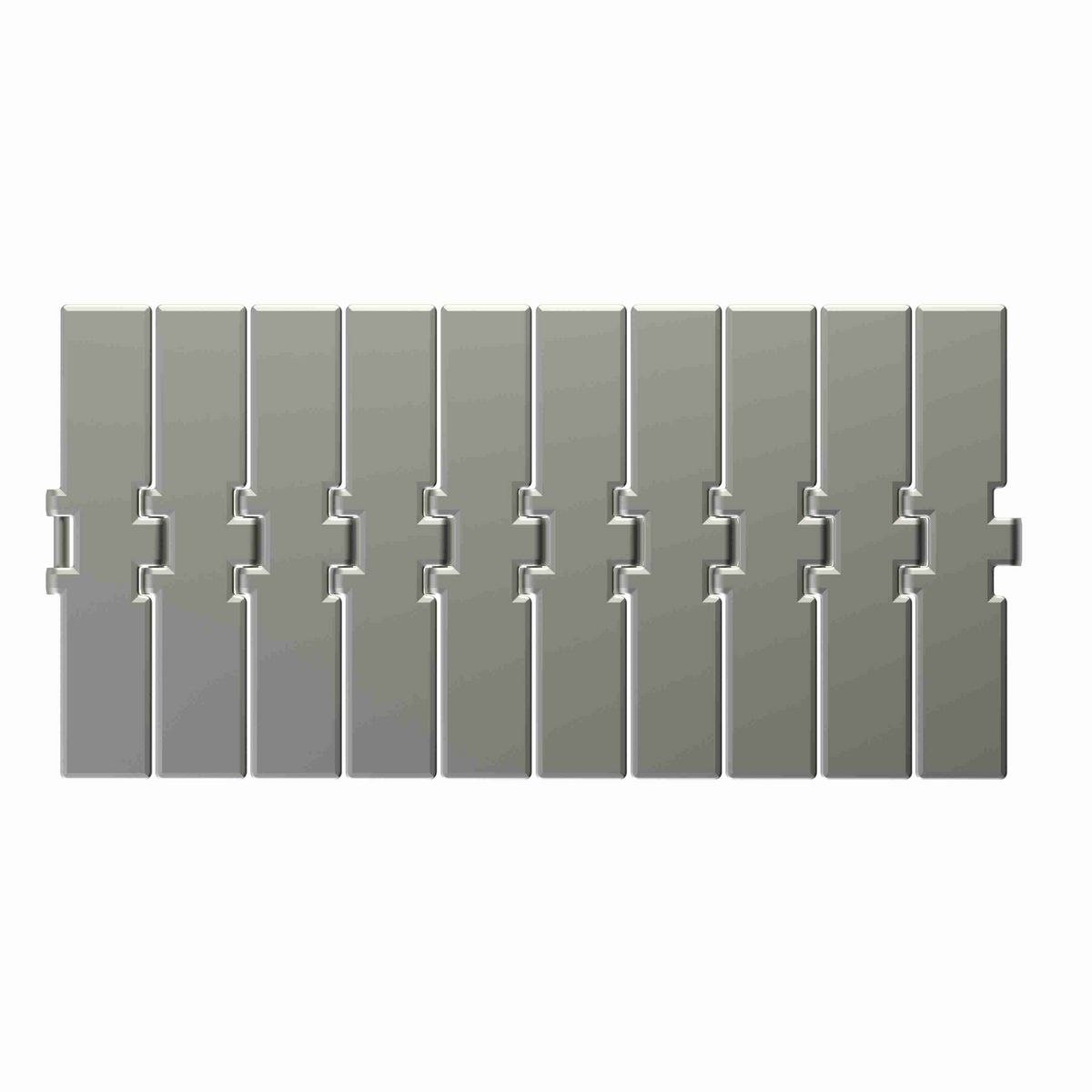 Rexnord 815 Straight Running Solid Top, Material: 0, Width: 7.5in, Pitch: 1.5in - 762.53.72