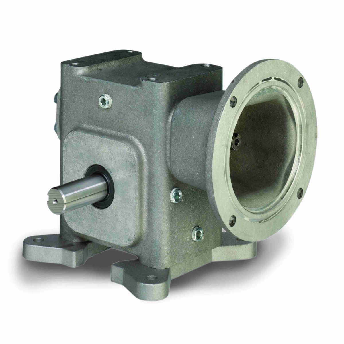 Grove Gear EL Series - Aluminum Worm Gear Reducers Aluminum Single-Reduction Worm Reducer - EL-TM852-25-L-210