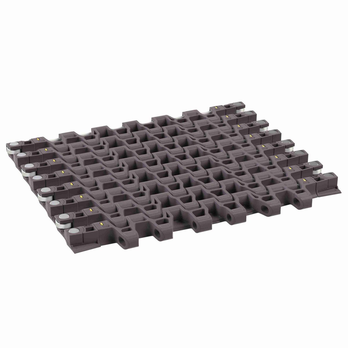 Rexnord 7966B Side-flexing Flush Grid, Material: Brown High Performance, Width: 15in, Pitch: 1.5in - 10464534