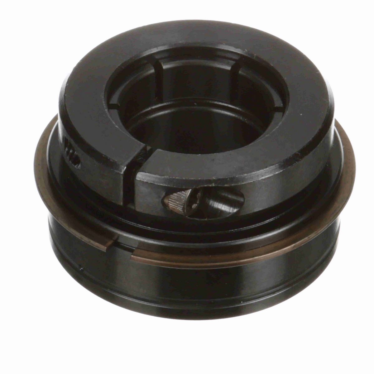 Sealmaster Mounted Insert Only Ball Bearing - 52100 Bearing Steel, Black Oxided - Concentric Lock - ER-23TC
