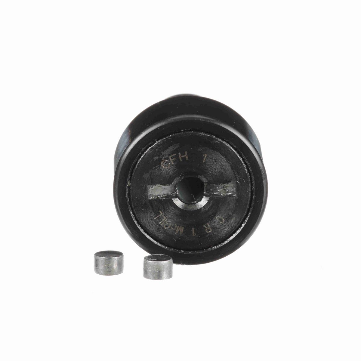 Опорный ролик с цапфой McGill Heavy Stud CAMROL CFH 1, цилиндрический, со шлицем под отвёртку, дюймовый