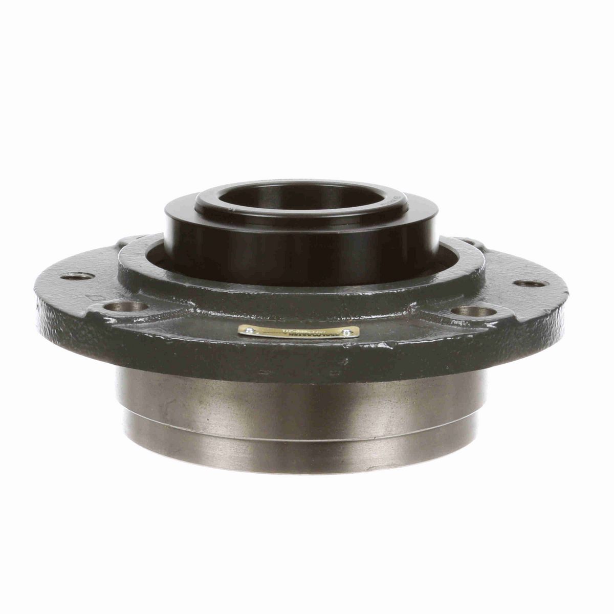 Sealmaster Mounted Cast Iron Piloted Flange Spherical Roller - 52100 Bearing Steel, Black Oxided - Collar Mount Lock - USFC5000-211