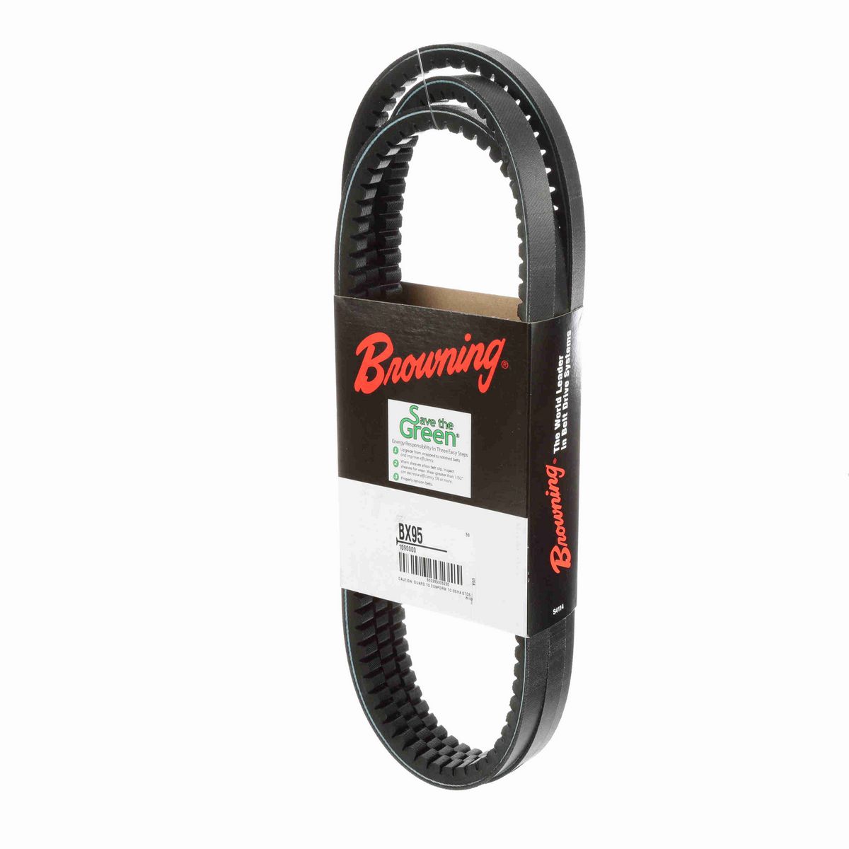 Browning EPDM Notched Belt 98% Efficient - BX95