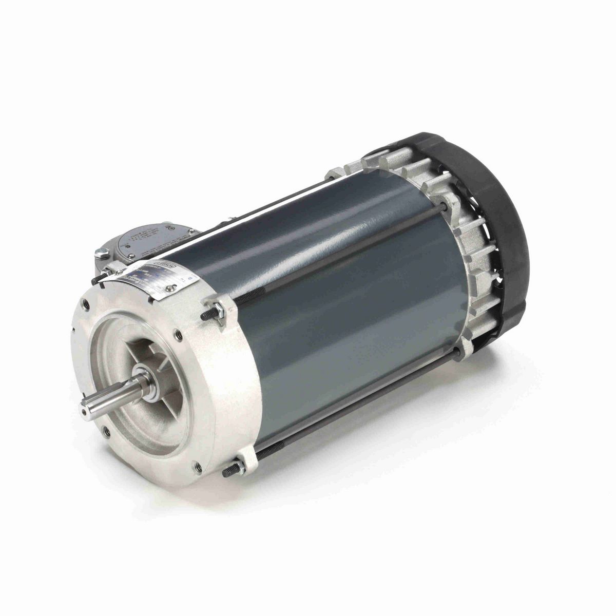 LEESON Explosion Proof Motor, 1.50 HP, 3 Ph, 60 Hz, 230/460 V, 1800 RPM, 56C Frame, EPFC - K2115A