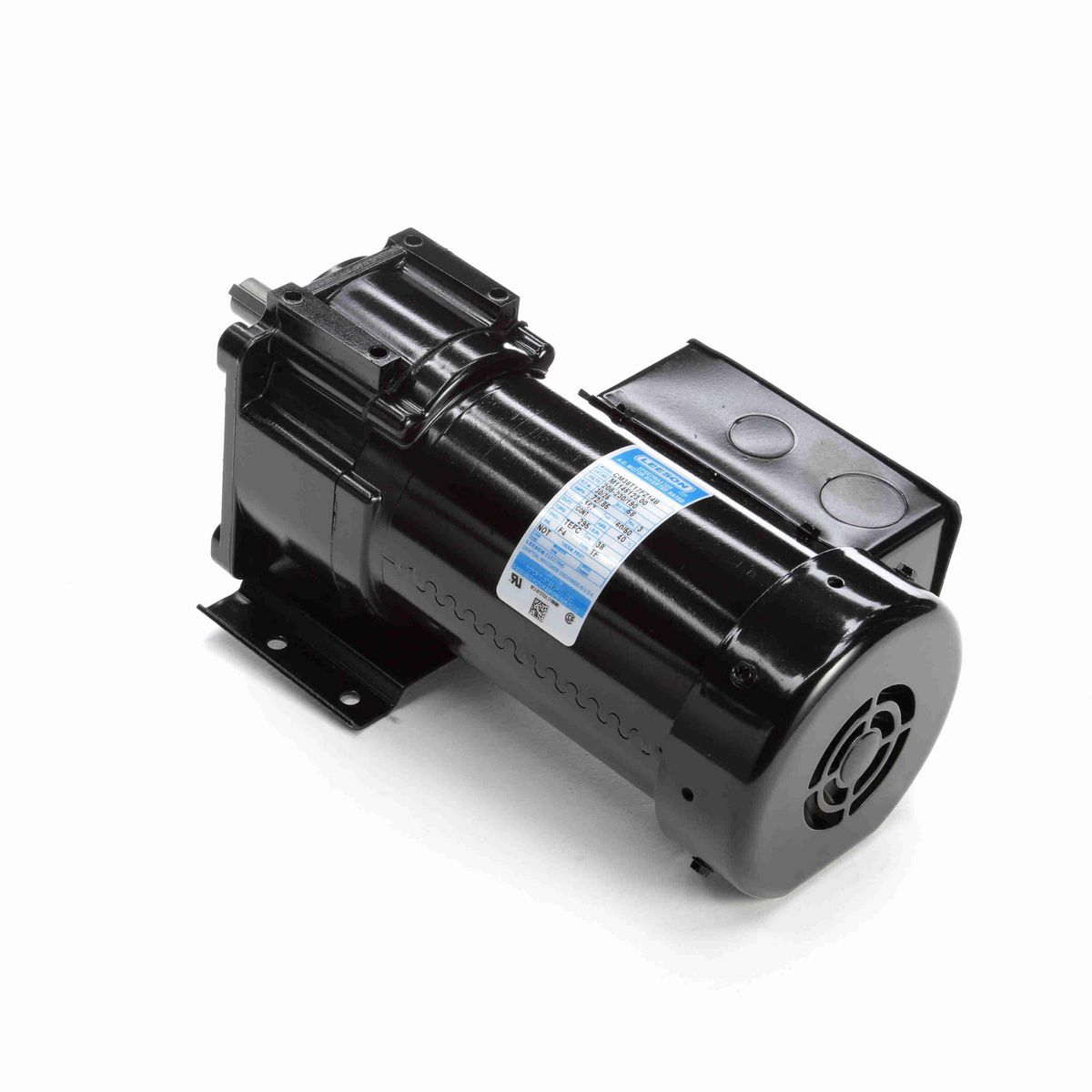 LEESON Parallel Shaft Gearmotor, 0.17 HP, 3 Ph, 208-230/190 V, 60/50Hz, 30 RPM, 38 Frame, TEFC - M1145123.00