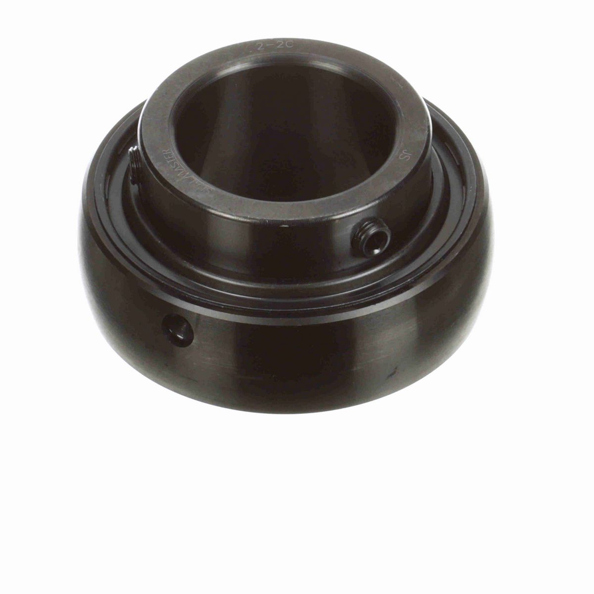 Sealmaster Mounted Insert Only Ball Bearing - 52100 Bearing Steel, Black Oxided - Setscrew Lock - 2-2C